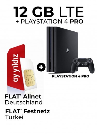 Sony PlayStation 4 Pro 1TB Schwarz