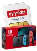 Nintendo Switch 32 GB blau rot
